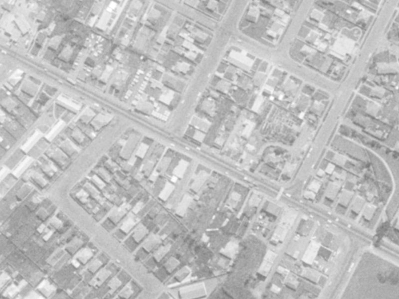 457 Ferry Road from the air, 1975-1979