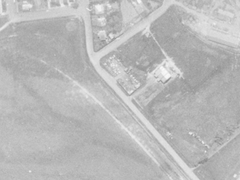 45/47 Washbournes Road from the air, 1975-1979
