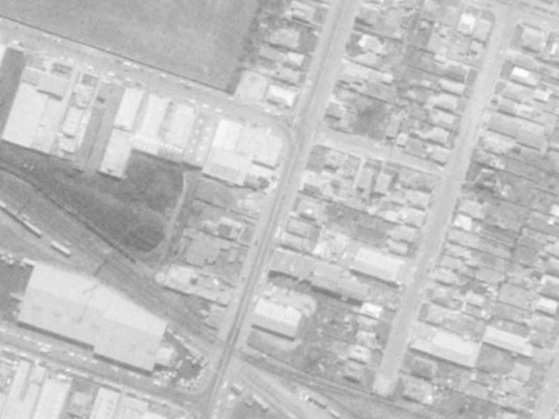 381 Wilsons Road North from the air, 1975-1979