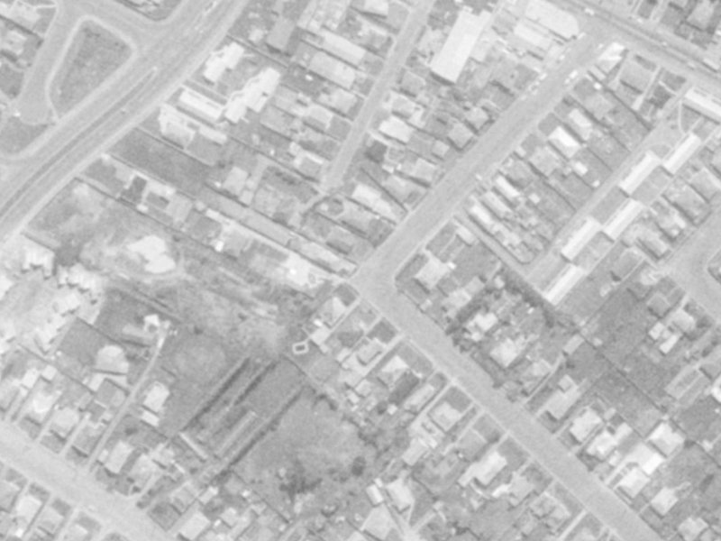 30 Manning Place from the air, 1975-1979