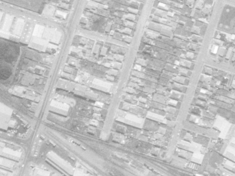 20 Barbour Street from the air, 1975-1979