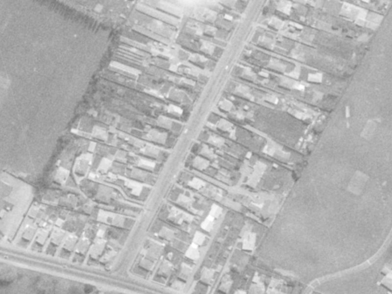 18 Tilford Street from the air, 1975-1979