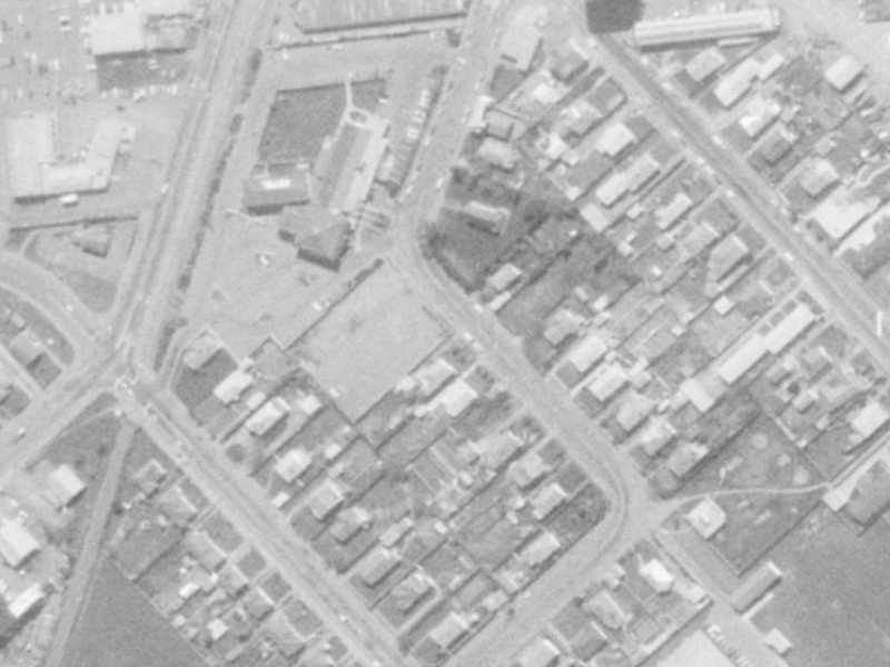 20 Tower Street from the air, 1975-1979