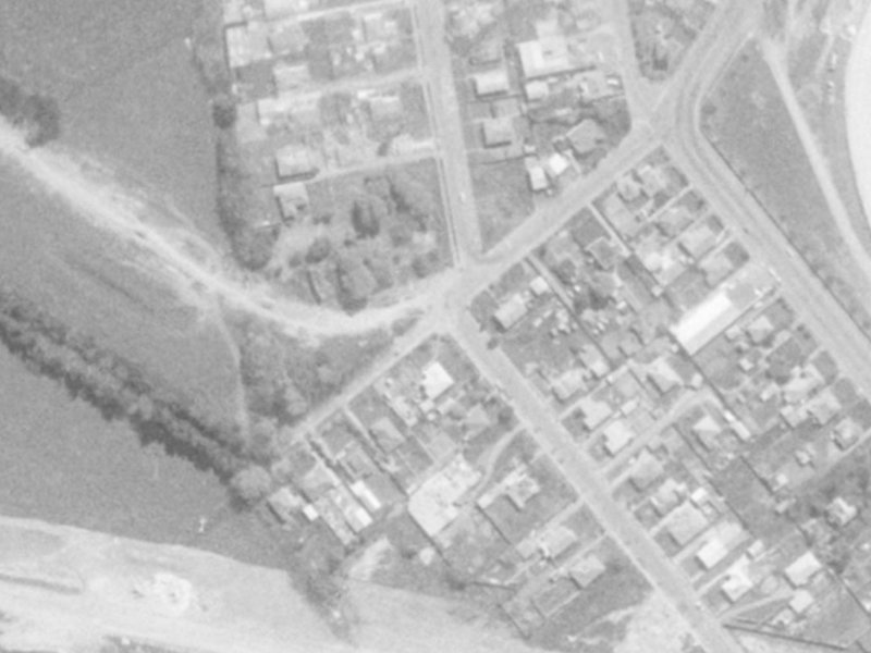 2 Marylands Place from the air, 1975-1979