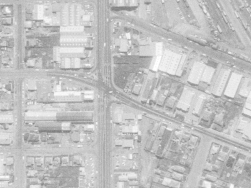 7 Shakespeare Road from the air, 1975-1979
