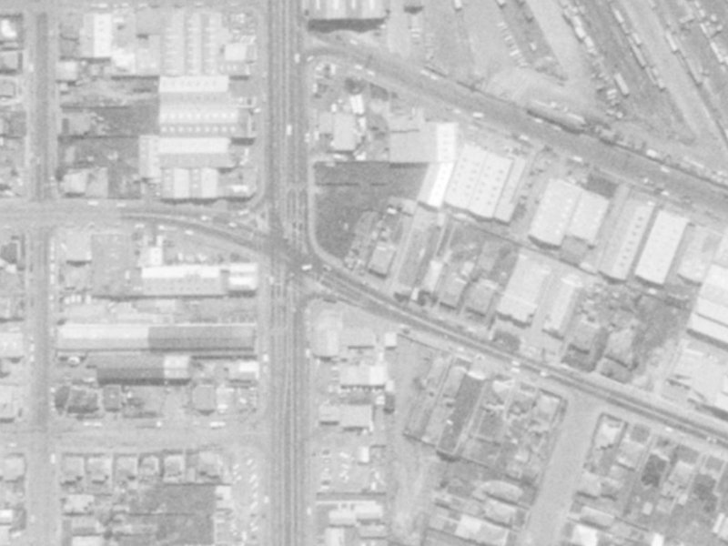 9 Shakespeare Road from the air, 1975-1979