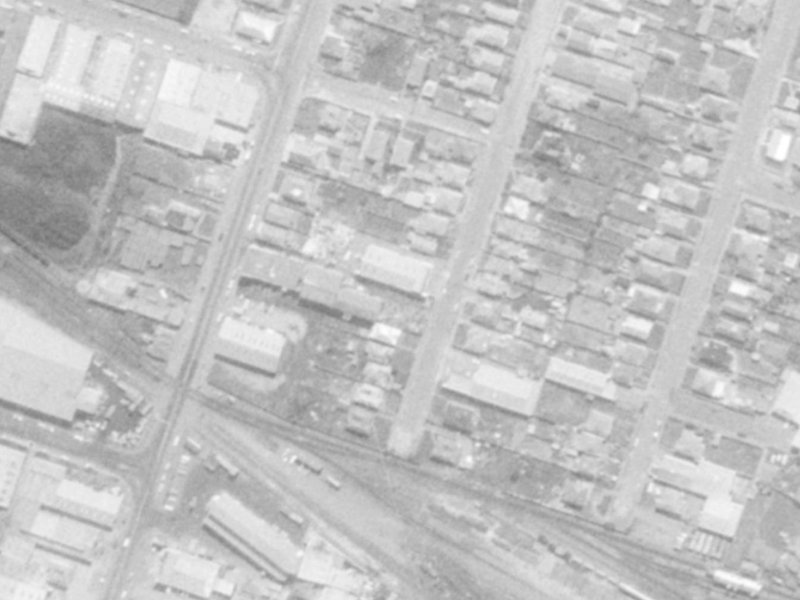 15 Barbour Street from the air, 1975-1979