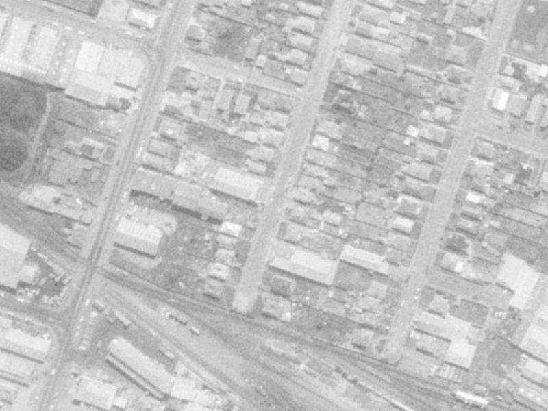 17 Barbour Street from the air, 1975-1979