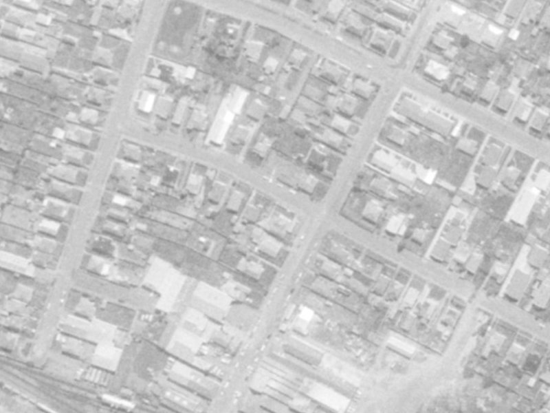 29 Laurence Street from the air, 1975-1979