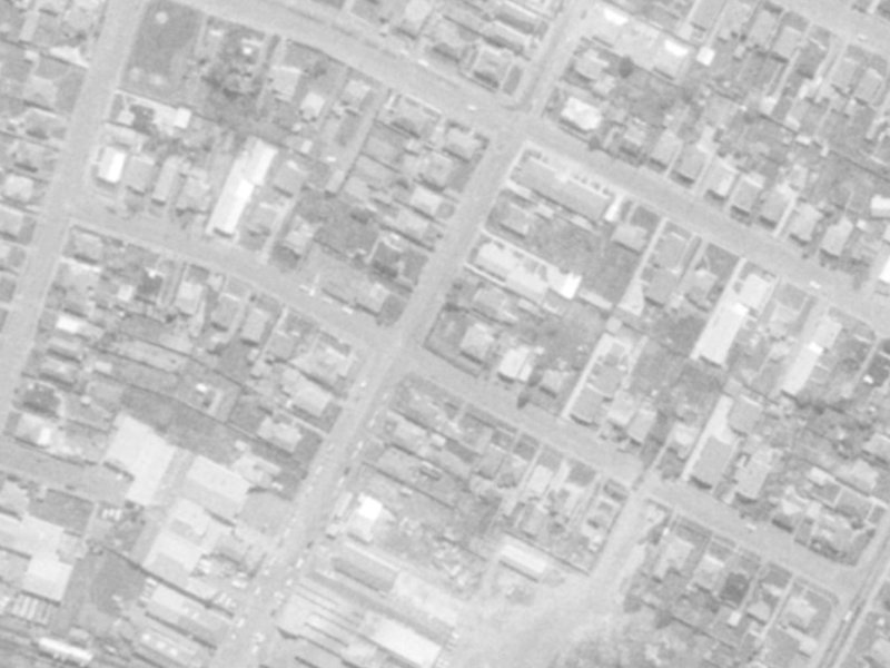 56 Osborne Street from the air, 1975-1979