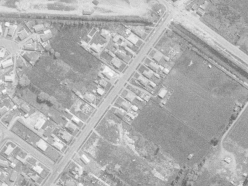 104 Saint Johns Street from the air, 1975-1979