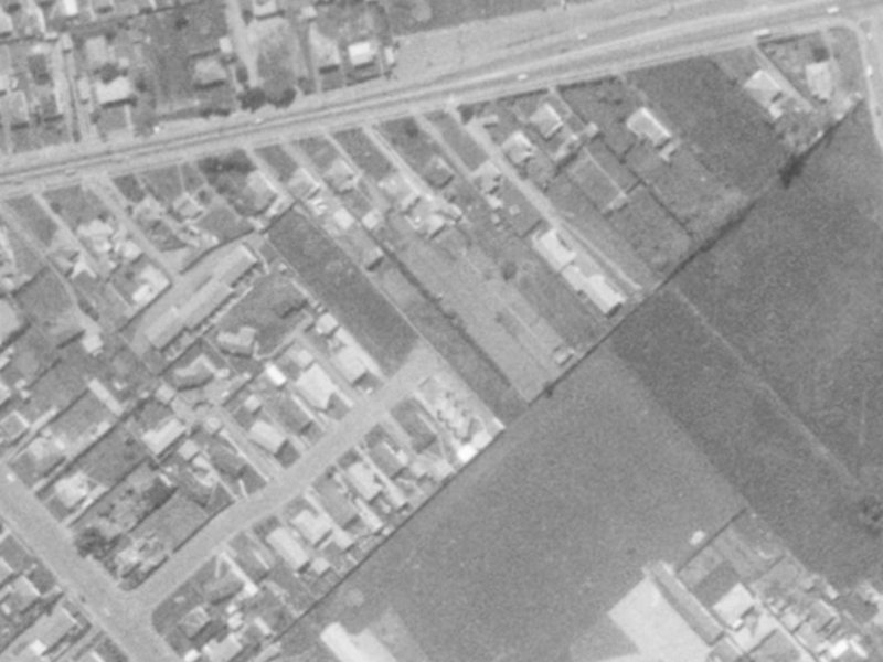 20 Ruakaka Street from the air, 1975-1979