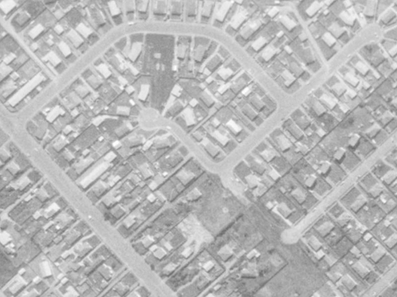 Bahama Place from the air, 1975-1979