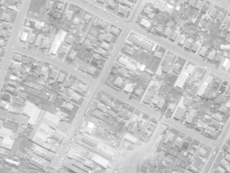 37 Laurence Street from the air, 1975-1979