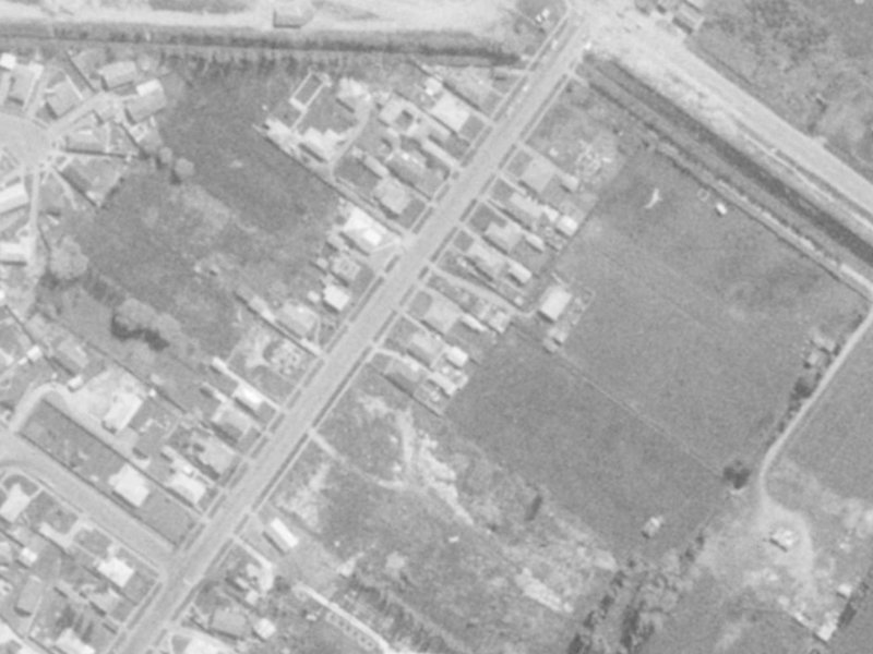 104 St Johns Street from the air, 1975-1979