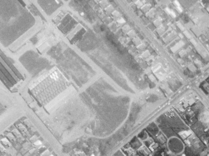 26 Parade Court from the air, 1975-1979