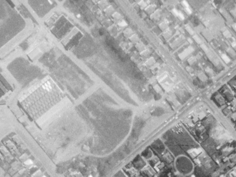 20 Parade Court from the air, 1975-1979