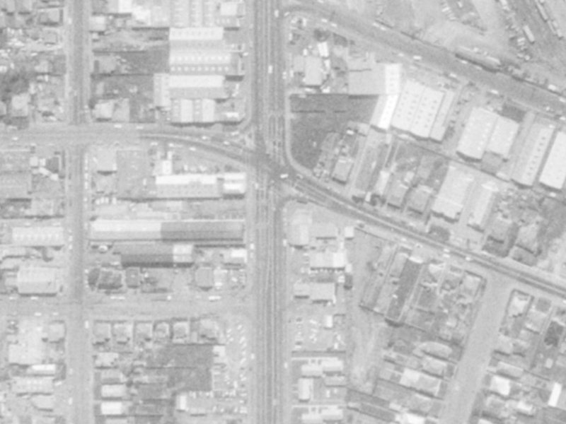 206 Waltham Road from the air, 1975-1979