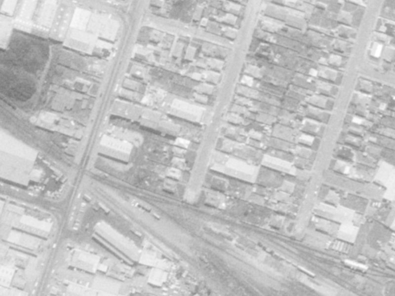 11 Barbour Street from the air, 1975-1979