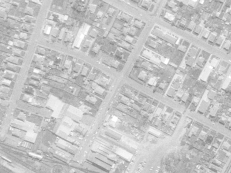 51 Osborne Street from the air, 1975-1979