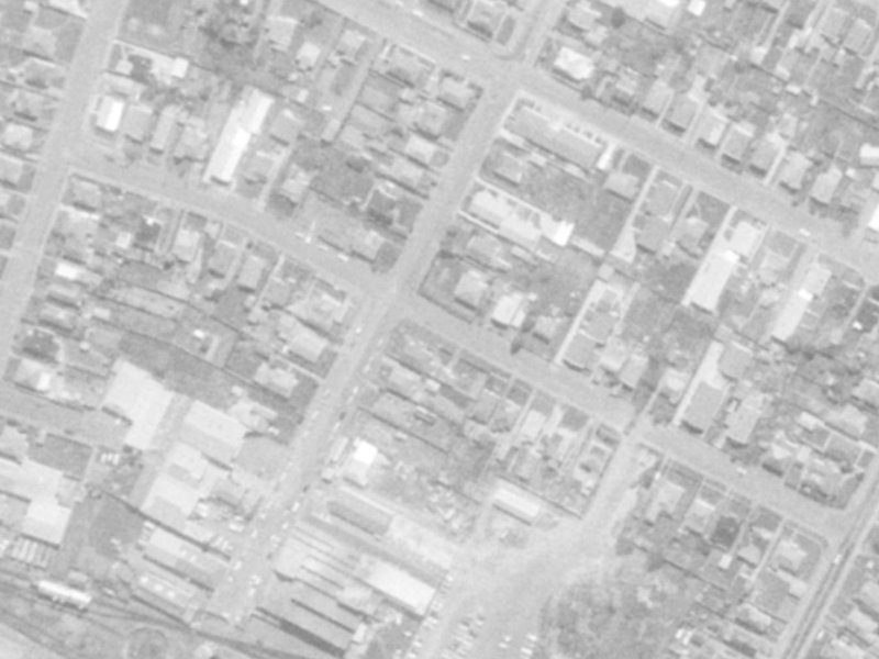 32 Osborne Street from the air, 1975-1979