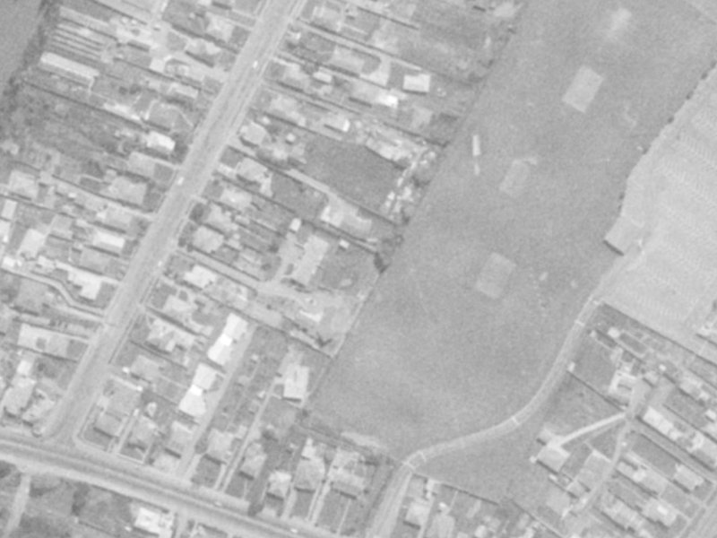 16C Tilford Street from the air, 1975-1979