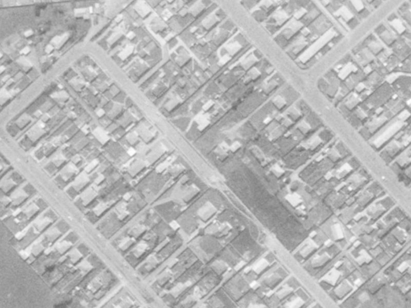 39A Oakhampton Street from the air, 1975-1979