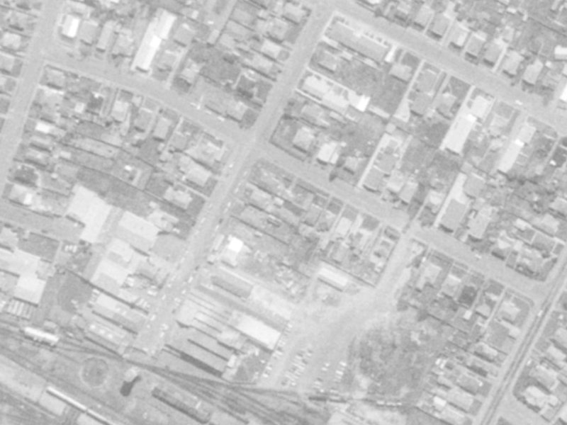 26 Osborne Street from the air, 1975-1979