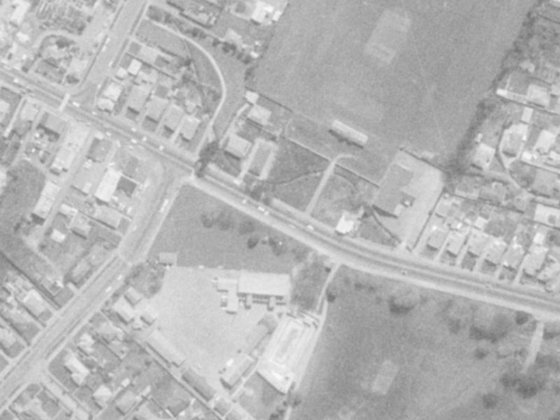 503 Ferry Road from the air, 1975-1979