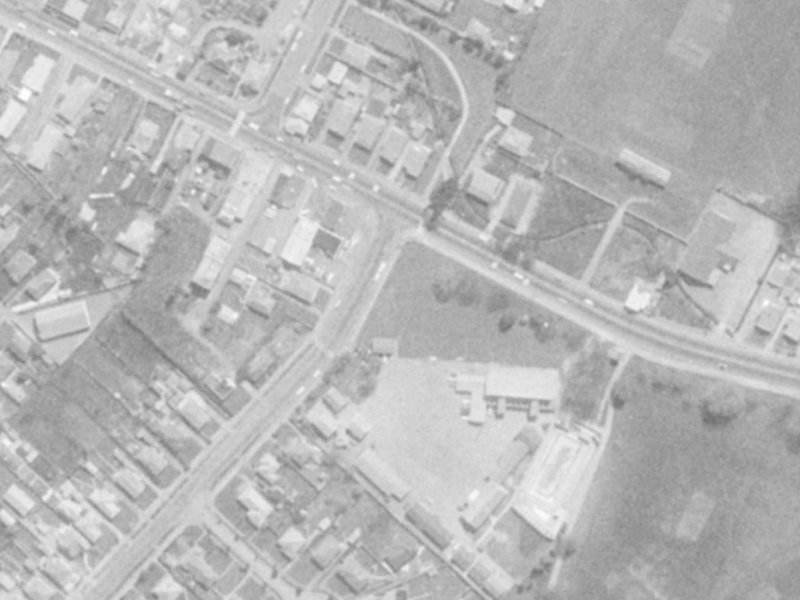 1 Hopkins Street from the air, 1975-1979