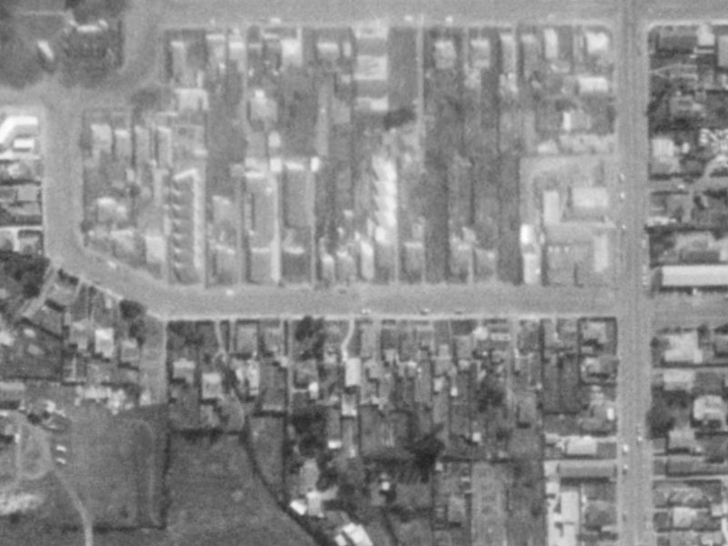 45 Ward Street from the air, 1975-1979