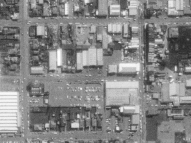 27a Elgin Street from the air, 1975-1979
