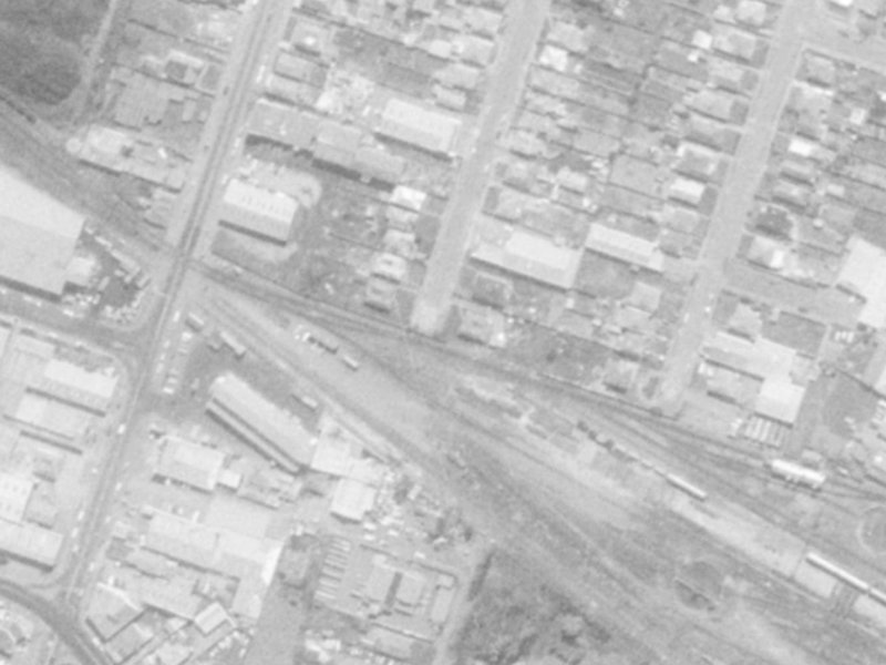 2A Barbour Street from the air, 1975-1979