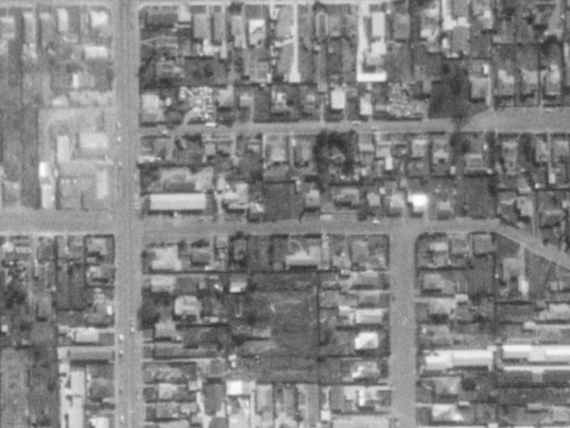 21 Ruskin Street from the air, 1975-1979