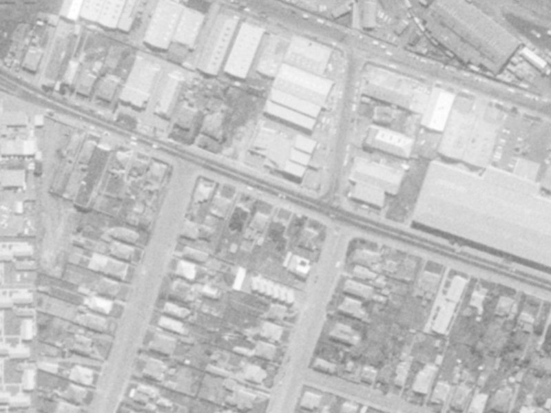 44 Shakespeare Road from the air, 1975-1979