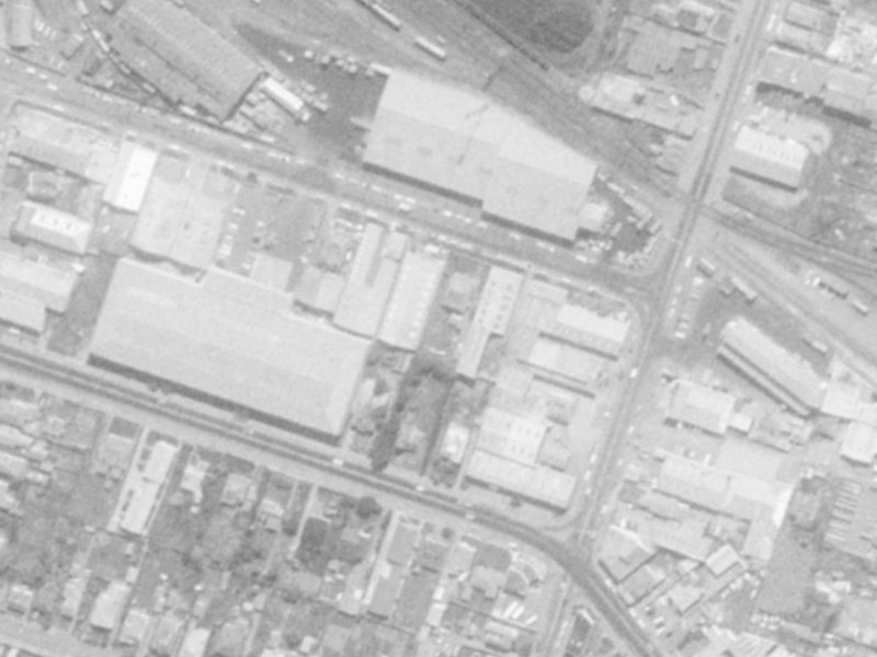 102 Mowbray Street from the air, 1975-1979