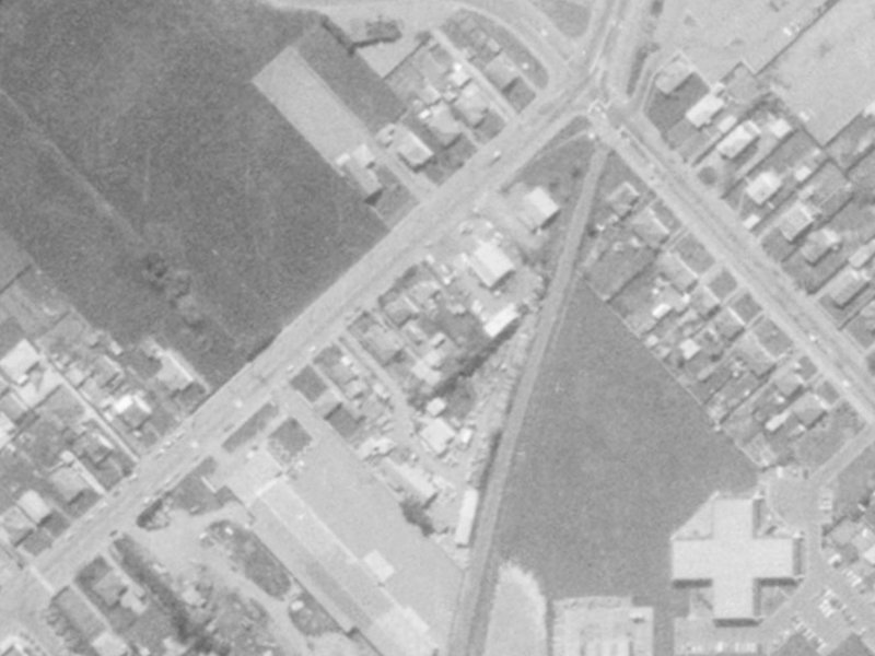 31 Shands Road from the air, 1975-1979