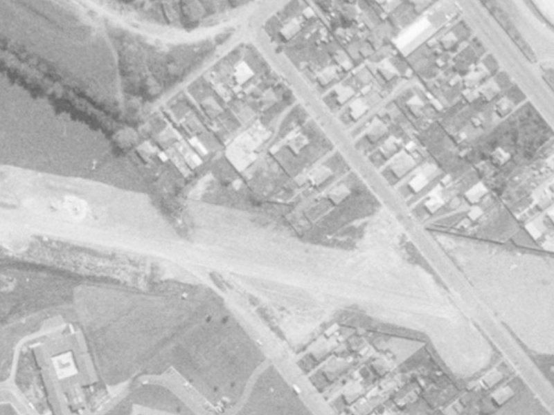 10 Marylands Place from the air, 1975-1979