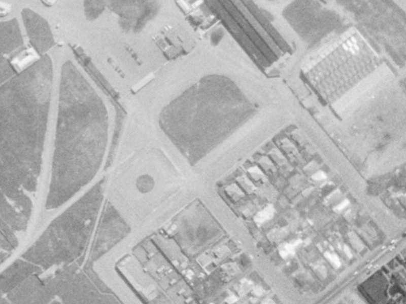 5 Moule Street from the air, 1975-1979