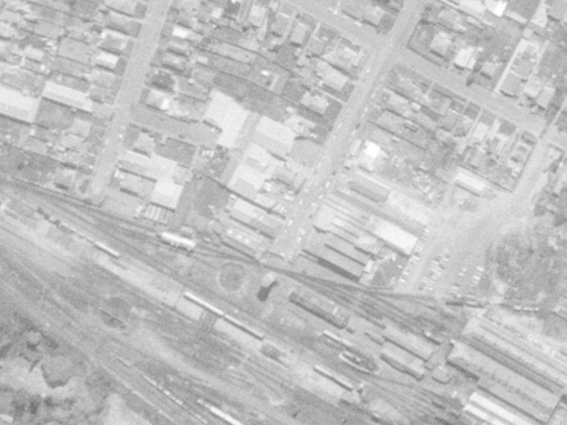 25 Osborne Street from the air, 1975-1979