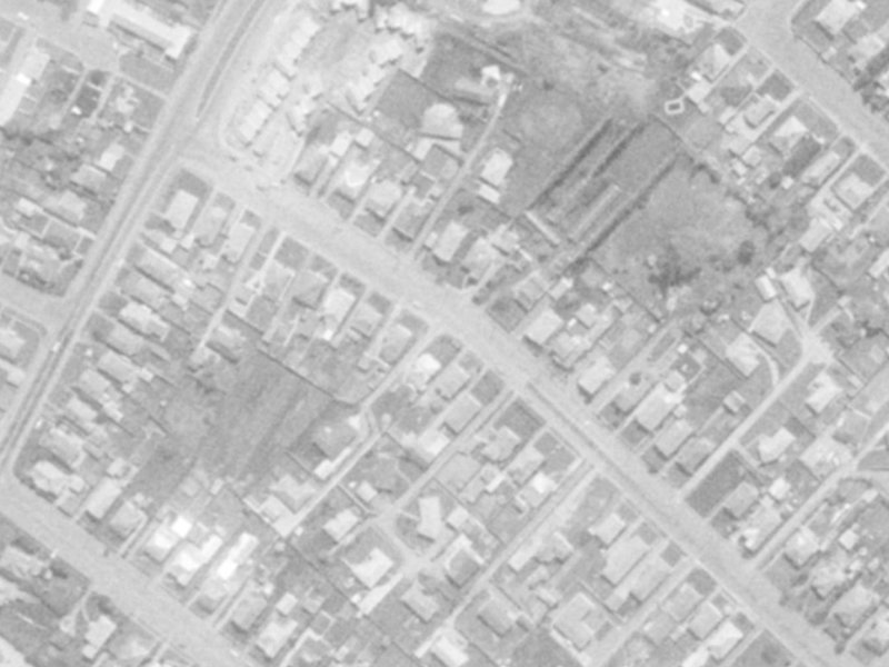30 MacKenzie Avenue from the air, 1975-1979