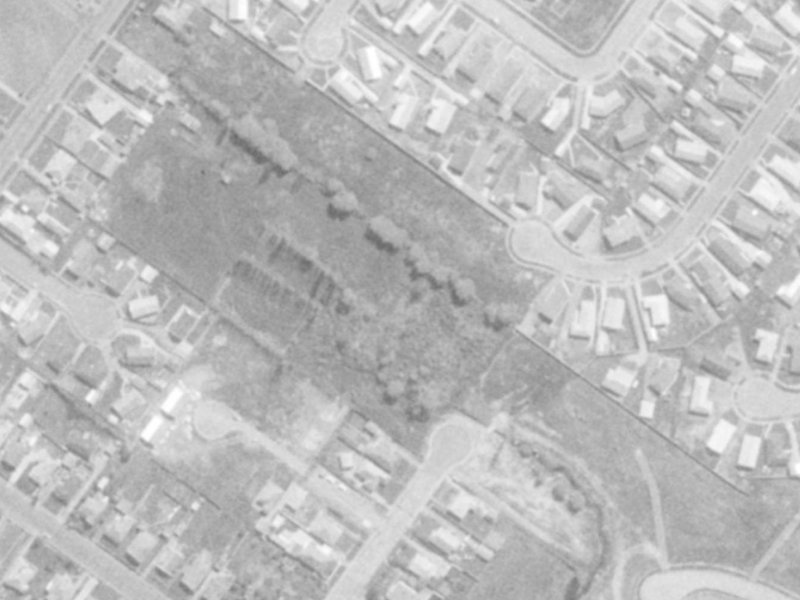 23 Thistledown Place from the air, 1975-1979