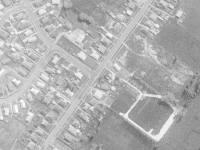 76 St Johns Street from the air, 1975-1979