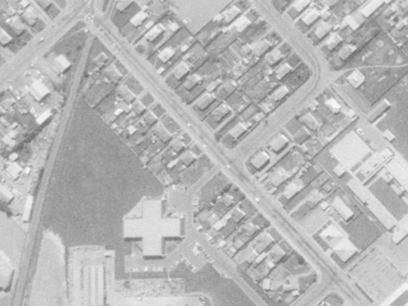 22 Amyes Road from the air, 1975-1979