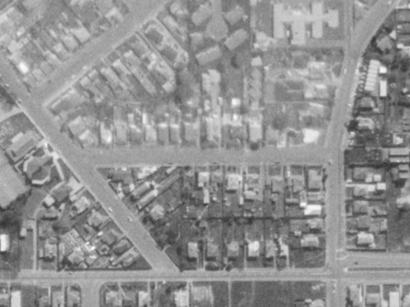 23E MacAulay Street from the air, 1975-1979