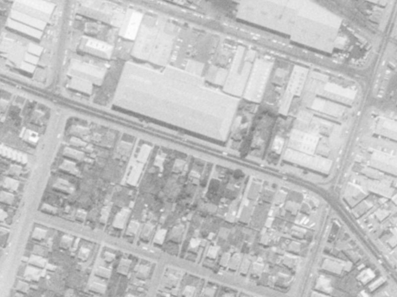80 Shakespeare Road from the air, 1975-1979