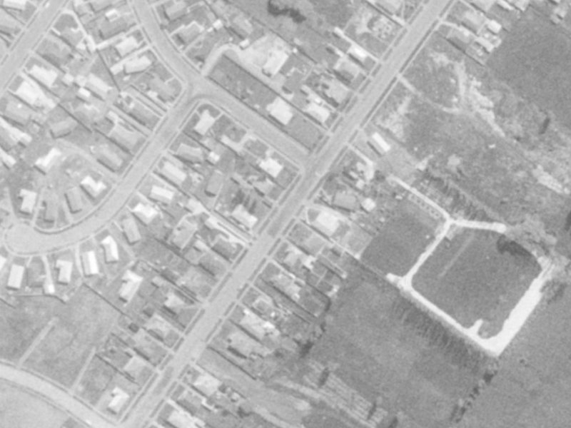 72 Saint Johns Street from the air, 1975-1979