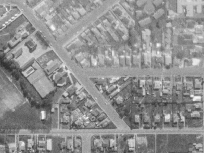 6 Macaulay Street from the air, 1975-1979
