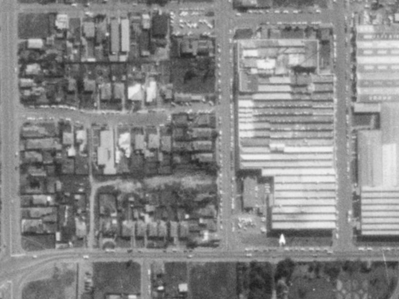50C Antigua Street from the air, 1975-1979