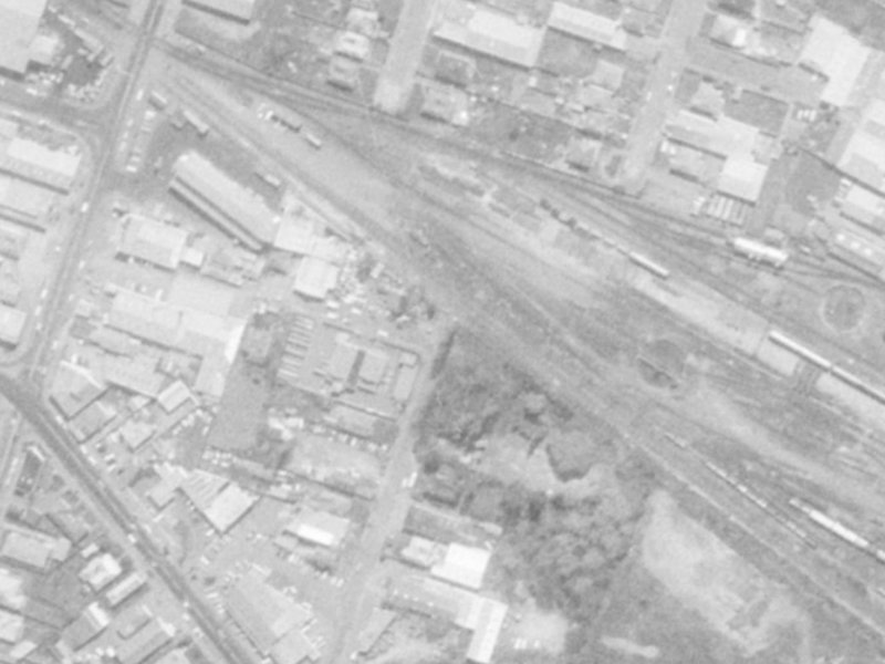24 Raycroft Street from the air, 1975-1979